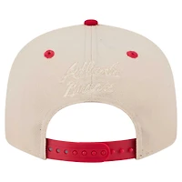 Casquette Snapback 9FIFTY Atlanta Braves crème/rouge pour homme New Era
