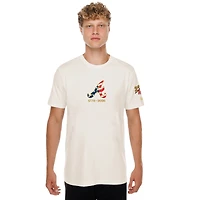 Men's New Era  Cream Atlanta Braves 250th Fourth of July T-Shirt