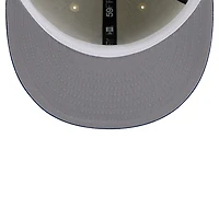 Men's New Era Cream Atlanta Braves Cooperstown Collection Alternate Chrome 59FIFTY Fitted Hat