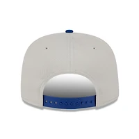 Casquette Snapback Iron Golfer Atlanta Braves de New Era pour homme, couleur crème