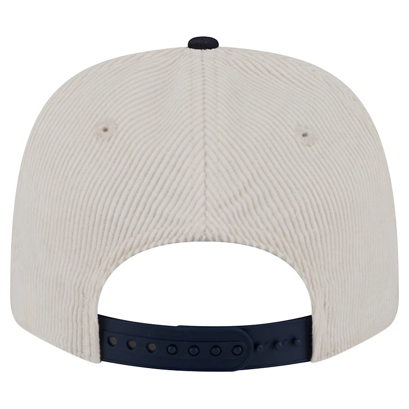 Casquette ajustable New Era crème Atlanta Braves Loyal 9SEVENTY pour homme