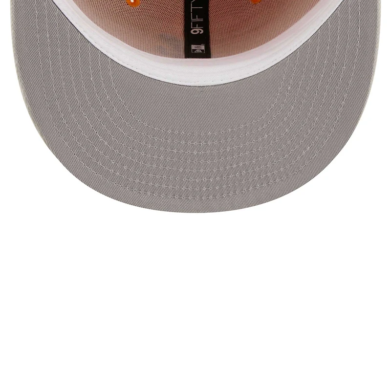 Men's New Era Gold Atlanta Braves Tiramisu  9FIFTY Snapback Hat