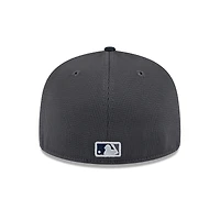V107988 BRAVES Mlb Nwe 2025 Entraînement au bâton gris 59fifty HATMENHIC 60640146