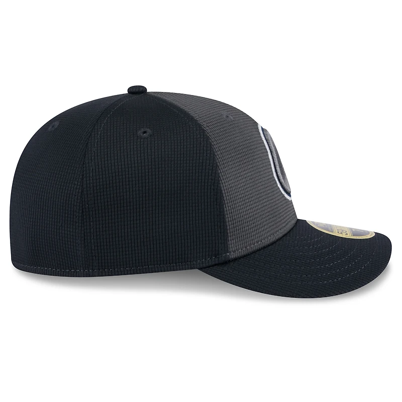 V107988 BRAVES Mlb Nwe 2025 Entraînement au bâton gris Lp 59fifty HATMENLOP 60641645 #34