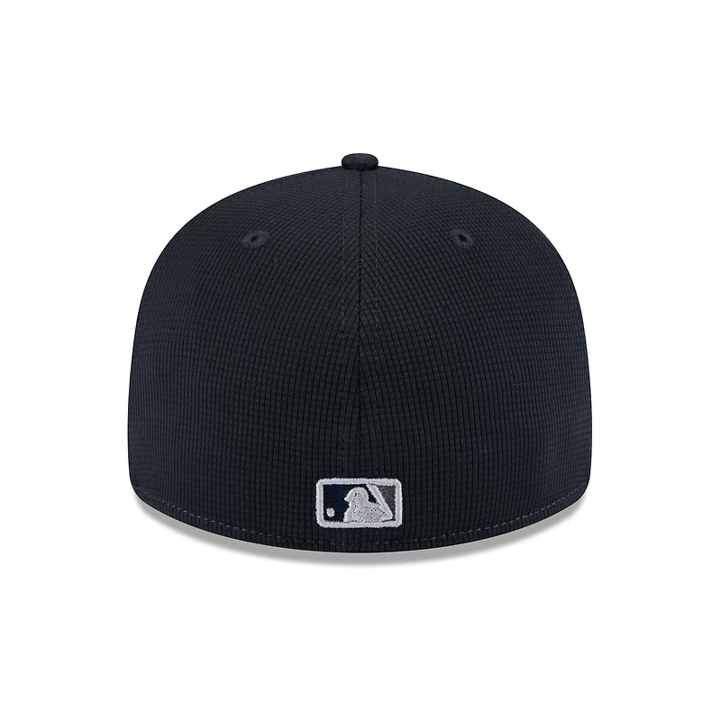 V107988 BRAVES Mlb Nwe 2025 Entraînement au bâton gris Lp 59fifty HATMENLOP 60641645 #34