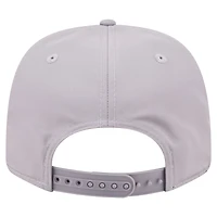 Men's New Era Gray Atlanta Braves Laser Perforated 9SEVENTY Adjustable Hat