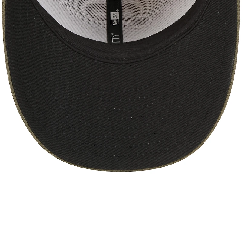 Casquette ajustée 59FIFTY pour homme, beige clair/olive, Atlanta Braves 2025, Journée des forces armées, New Era