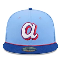 Men's New Era Light Blue Atlanta Braves 2026 City Connect 59FIFTY Fitted Hat