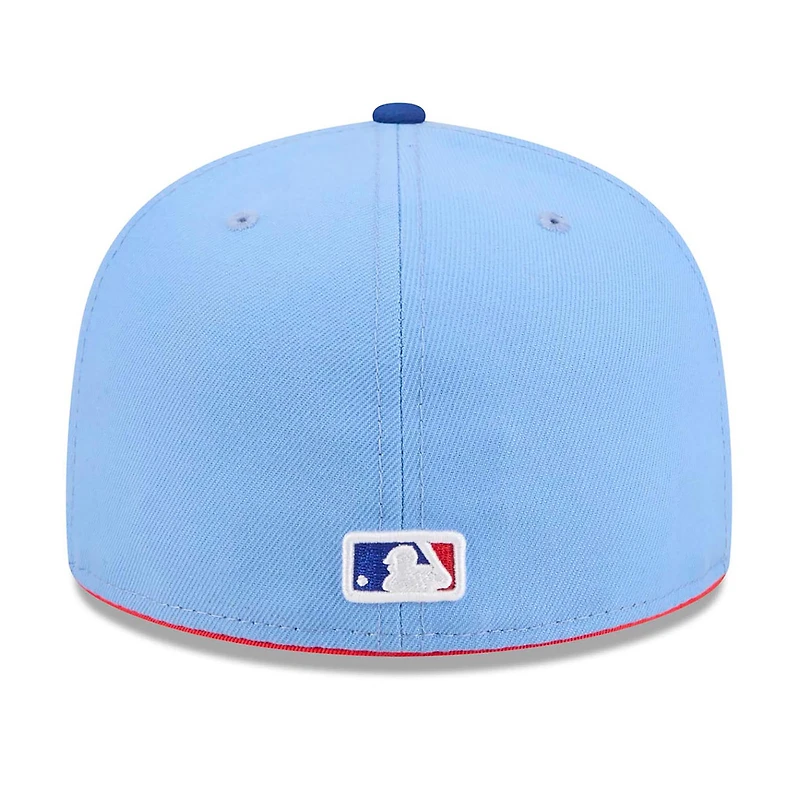 Men's New Era Light Blue Atlanta Braves 2026 City Connect 59FIFTY Fitted Hat