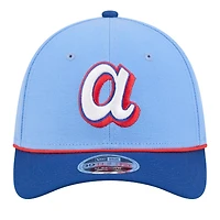 Men's New Era Light Blue Atlanta Braves 2026 City Connect M-Crown 39THIRTY Flex Hat