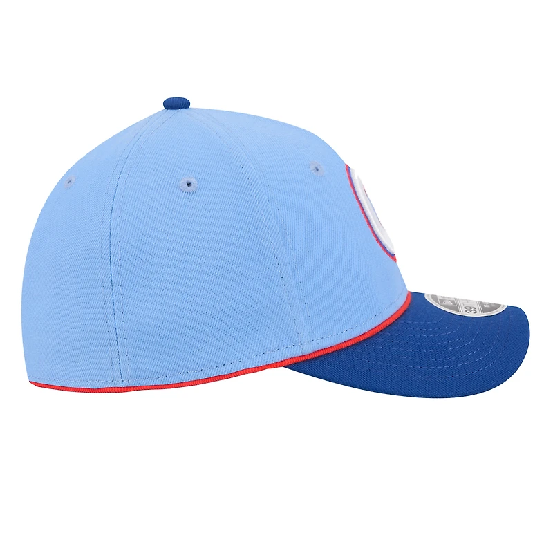 Men's New Era Light Blue Atlanta Braves 2026 City Connect M-Crown 39THIRTY Flex Hat
