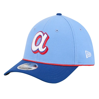 Casquette New Era Flex bleu clair Atlanta Braves 2026 City Connect M-Crown 39THIRTY pour homme