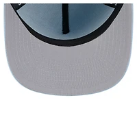 Men's New Era  Light Blue Atlanta Braves Color Pack A-Frame 59FIFTY Fitted Hat