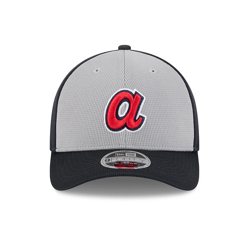 V107988 BRAVES Mlb Nwe 2025 Entraînement au bâton OTC 9fortyMC HATMENSTR 60641643 #34