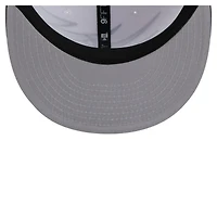 Casquette Snapback 9FIFTY dentelée bleu marine/blanc pour homme New Era Atlanta Braves