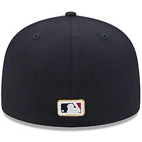 Men's New Era  Navy Atlanta Braves 2025 59FIFTY Day Fitted Hat with Pins