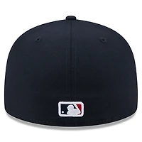 Men's New Era  Navy Atlanta Braves 2025 Jackie Robinson Day 59FIFTY Fitted Hat