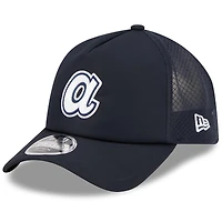 Casquette ajustable New Era Royal Atlanta Braves 2026 pour homme, modèle alternatif d'entraînement au bâton Apex 9FORTY