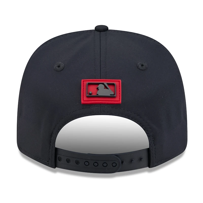 Men's New Era  Navy Atlanta Braves 2026 Clubhouse 9SEVENTY Adjustable Hat