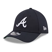 Casquette New Era Flex bleu marine Atlanta Braves 2026 Jackie Robinson Day 39THIRTY M-Crown pour homme