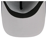 Casquette New Era 39THIRTY A-Frame perforée Flex bleu marine pour homme des Braves d'Atlanta