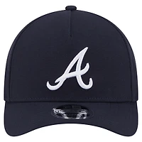 Men's New Era  Navy Atlanta Braves 9FORTY M-Crown Adjustable Hat