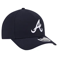 Men's New Era  Navy Atlanta Braves 9FORTY M-Crown Adjustable Hat