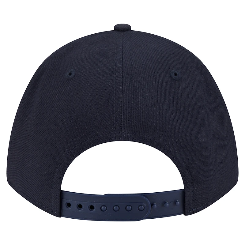 Men's New Era  Navy Atlanta Braves 9FORTY M-Crown Adjustable Hat