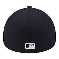 Casquette ajustée New Era 59FORTY bleu marine Atlanta Braves pour homme