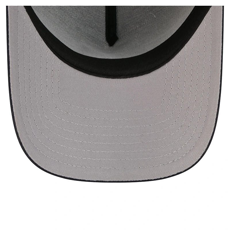 Men's New Era Navy Atlanta Braves A-Frame 59FORTY Fitted Hat