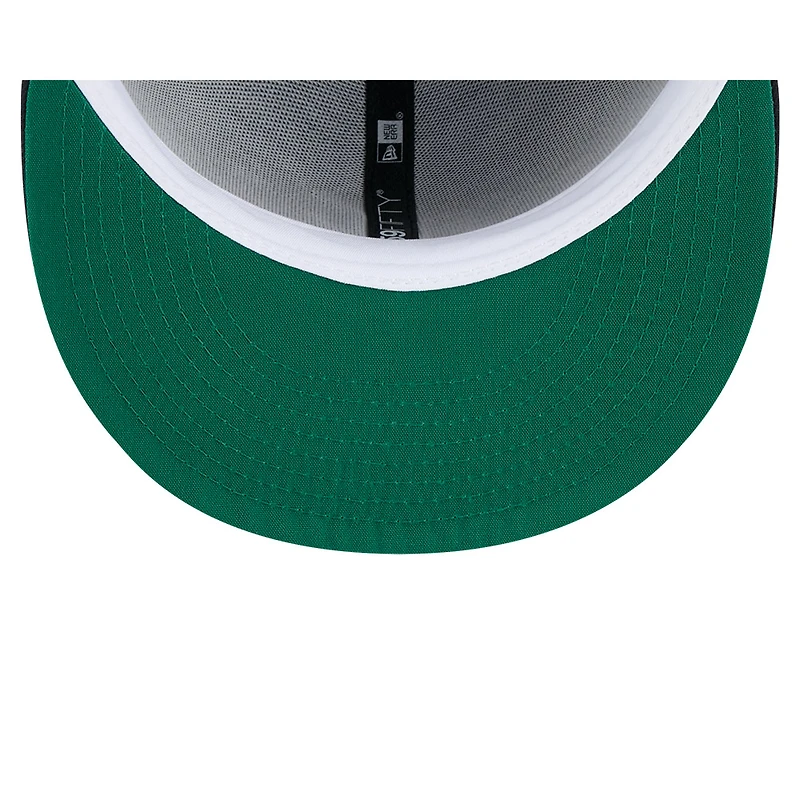 Casquette ajustée 59FIFTY bleu marine des Braves d'Atlanta pour homme