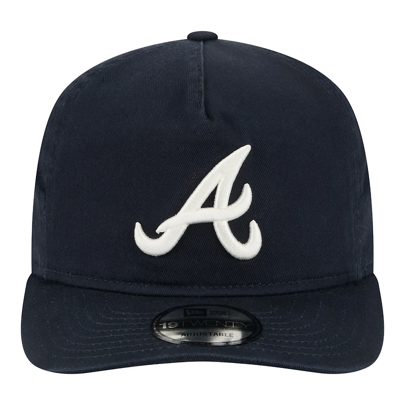 Men's New Era  Navy Atlanta Braves Championship 19TWENTY Adjustable Hat