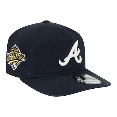 Men's New Era Navy Atlanta Braves Championship 19TWENTY Adjustable Hat