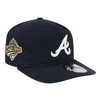Men's New Era  Navy Atlanta Braves Championship 19TWENTY Adjustable Hat