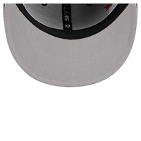 Men's New Era  Navy Atlanta Braves City Patch 59FIFTY Fitted Hat