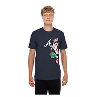 Men's New Era Navy Atlanta Braves City Patch T-Shirt