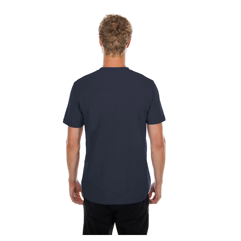 Men's New Era Navy Atlanta Braves City Patch T-Shirt