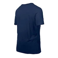 Men's New Era Navy Atlanta Braves Dominican Republic Flag Logo T-Shirt