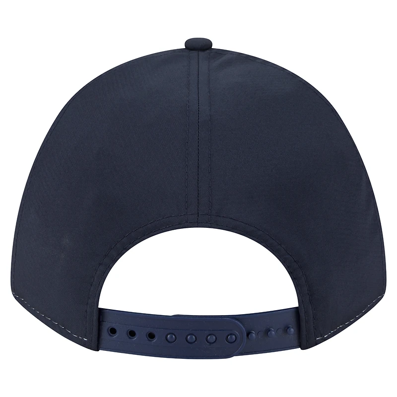 Men's New Era  Navy Atlanta Braves Gradient 9FORTY M-Crown Adjustable Hat