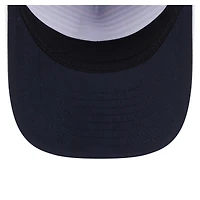 Men's New Era  Navy Atlanta Braves Gradient 9FORTY M-Crown Adjustable Hat