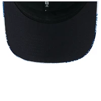 Men's New Era Navy Atlanta Braves Hula Trucker 9SEVENTY Adjustable Hat