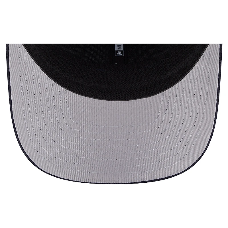 Men's New Era  Navy Atlanta Braves Performance 9SEVENTY Adjustable Hat