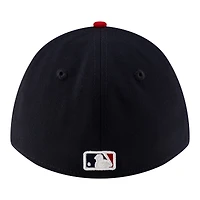 Men's New Era Navy Atlanta Braves Player Replica 39THIRTY M-Crown Flex Hat
