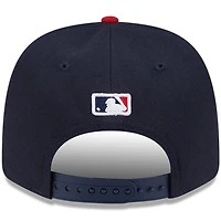 Men's New Era  Navy Atlanta Braves Player Replica 9SEVENTY Adjustable Hat