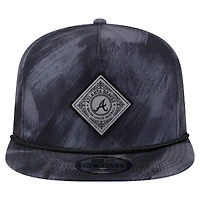 Casquette de golf à imprimé bleu marine New Era pour homme Atlanta Braves