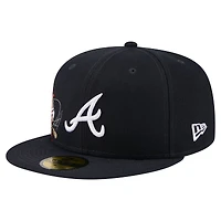 Casquette ajustée New Era 59FIFTY pour homme, bleu marine