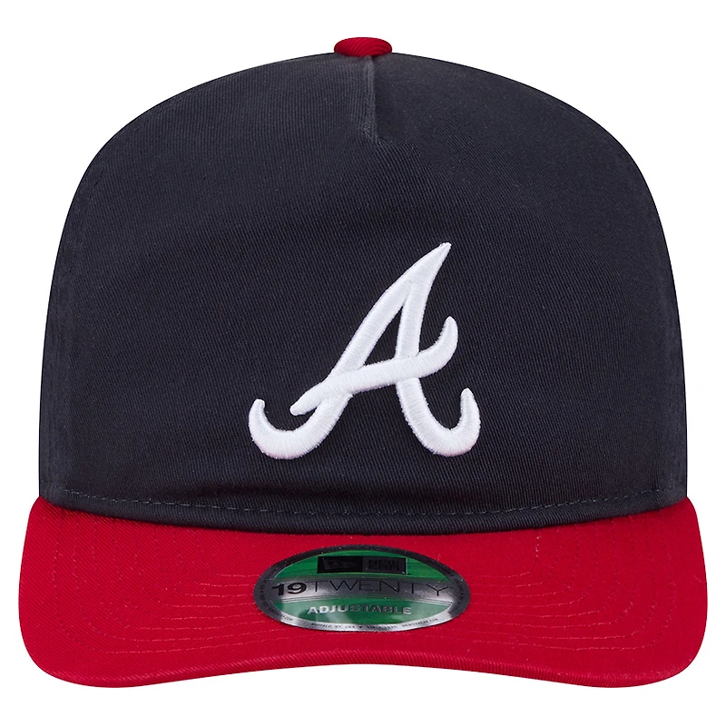 Casquette ajustable New Era bleu marine Atlanta Braves Team 19TWENTY pour homme