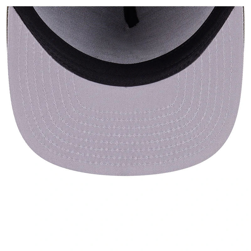 Casquette ajustée A-Frame 59FIFTY pour homme New Era, olive, pack couleur des Braves d'Atlanta