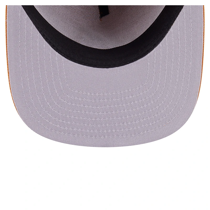 Casquette ajustée A-Frame 59FIFTY orange des Braves d'Atlanta pour homme de New Era