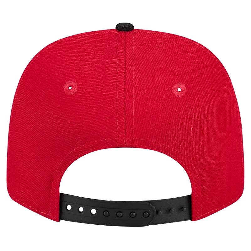 Casquette ajustable 9SEVENTY rouge/noir pour homme New Era des Braves d'Atlanta 2024 Big League Chew Flavor Pack
